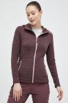 Кофта CMP жіноча колір фіолетовий з капюшоном меланж (3142244) Кофта CMP жіноча колір фіолетовий з капюшоном меланж (3142244)