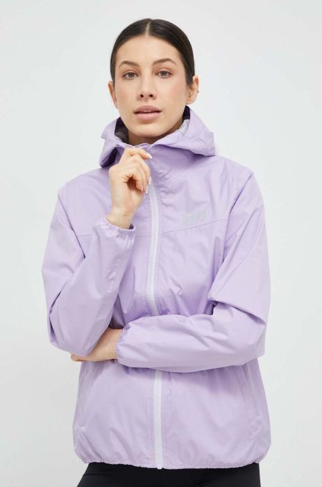 Дощовик Helly Hansen Belfast II жіноча колір фіолетовий 53433-990 Дощовик Helly Hansen Belfast II жіноча колір фіолетовий 53433-990