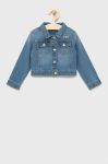 Дитяча джинсова куртка Guess колір блакитний (2058844) Дитяча джинсова куртка Guess колір блакитний (2058844)