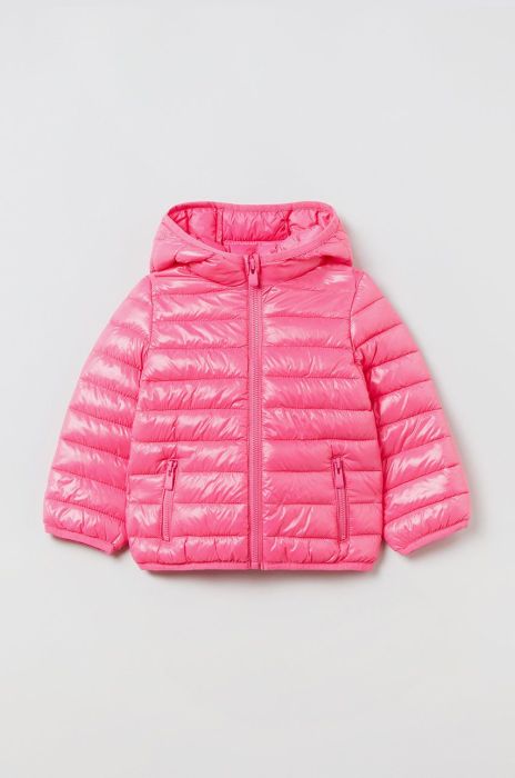 Дитяча куртка OVS колір рожевий (2196620) Дитяча куртка OVS колір рожевий (2196620)
