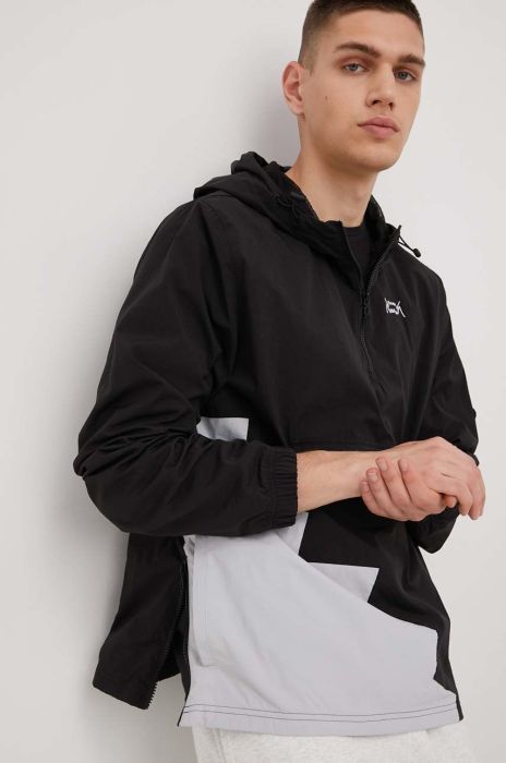 Куртка Puma 534185 чоловіча колір чорний перехідна Куртка Puma 534185 чоловіча колір чорний перехідна