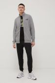 Кофта Puma 586696 чоловіча колір сірий з принтом Кофта Puma 586696 чоловіча колір сірий з принтом