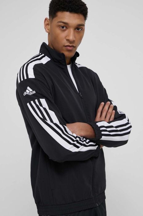Куртка adidas Performance GK9549 чоловіча колір чорний перехідна Куртка adidas Performance GK9549 чоловіча колір чорний перехідна