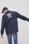 Куртка adidas Originals HD9770 чоловіча колір синій перехідна oversize Куртка adidas Originals HD9770 чоловіча колір синій перехідна oversize
