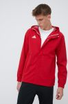 Куртка adidas Performance HG6299 чоловіча колір червоний перехідна Куртка adidas Performance HG6299 чоловіча колір червоний перехідна