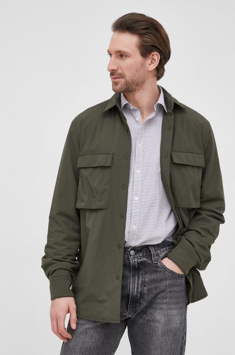 Куртка United Colors of Benetton чоловіча колір зелений перехідна (2148410) Куртка United Colors of Benetton чоловіча колір зелений перехідна (2148410)