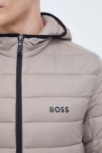 Куртка BOSS BOSS ATHLEISURE чоловіча колір бежевий перехідна Куртка BOSS BOSS ATHLEISURE чоловіча колір бежевий перехідна
