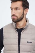 Безрукавка BOSS BOSS ATHLEISURE чоловіча колір бежевий перехідна Безрукавка BOSS BOSS ATHLEISURE чоловіча колір бежевий перехідна