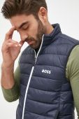Безрукавка BOSS Boss Athleisure чоловічий колір синій перехідний Безрукавка BOSS Boss Athleisure чоловічий колір синій перехідний