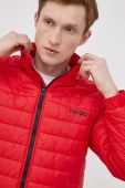 Куртка HUGO чоловіча колір червоний зимова (2253972)