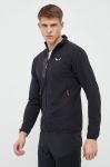Спортивна кофта Salewa чоловіча колір чорний візерунок Спортивна кофта Salewa чоловіча колір чорний візерунок