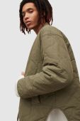 Куртка AllSaints чоловіча колір зелений перехідна
