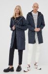 Куртка Rains 12020 Long Jacket колір синій перехідна 12020.47-Navy Куртка Rains 12020 Long Jacket колір синій перехідна 12020.47-Navy