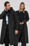 Куртка Rains 18360 Longer Jacket колір чорний перехідна 18360.01-Black Куртка Rains 18360 Longer Jacket колір чорний перехідна 18360.01-Black