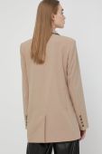 Піджак Herskind колір бежевий однобортний однотонний Піджак Herskind колір бежевий однобортний однотонний