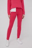 Легінси Tommy Hilfiger Audrey жіночі колір рожевий однотонні Легінси Tommy Hilfiger Audrey жіночі колір рожевий однотонні