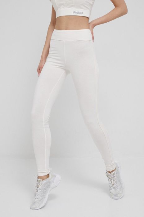 Легінси Guess жіночі колір бежевий з аплікацією (2095509) Легінси Guess жіночі колір бежевий з аплікацією (2095509)