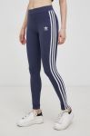 Легінси adidas Originals HD2347 жіночі колір синій гладкі Легінси adidas Originals HD2347 жіночі колір синій гладкі