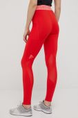 Легінси для тренувань adidas Performance HD4509 жіночі колір червоний з аплікацією Легінси для тренувань adidas Performance HD4509 жіночі колір червоний з аплікацією
