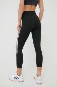 Легінси для тренувань adidas Performance Optime Trainicons H64211 жіночі колір чорний з принтом Легінси для тренувань adidas Performance Optime Trainicons H64211 жіночі колір чорний з принтом