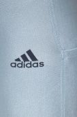 Легінси adidas Performance HF1981 жіночі однотонні колір блакитний Легінси adidas Performance HF1981 жіночі однотонні колір блакитний