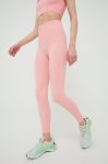 Легінси для тренувань Fila Coimbra жіночі колір рожевий однотонні Легінси для тренувань Fila Coimbra жіночі колір рожевий однотонні