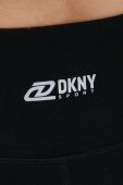 Легінси Dkny жіночі колір чорний з принтом (2450641)