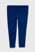 Дитячі легінси Under Armour колір синій однотонні Дитячі легінси Under Armour колір синій однотонні