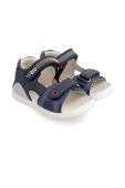 Дитячі шкіряні сандалі Biomecanics колір синій (2292166)