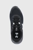 Дитячі черевики Under Armour 3024981 колір чорний Дитячі черевики Under Armour 3024981 колір чорний