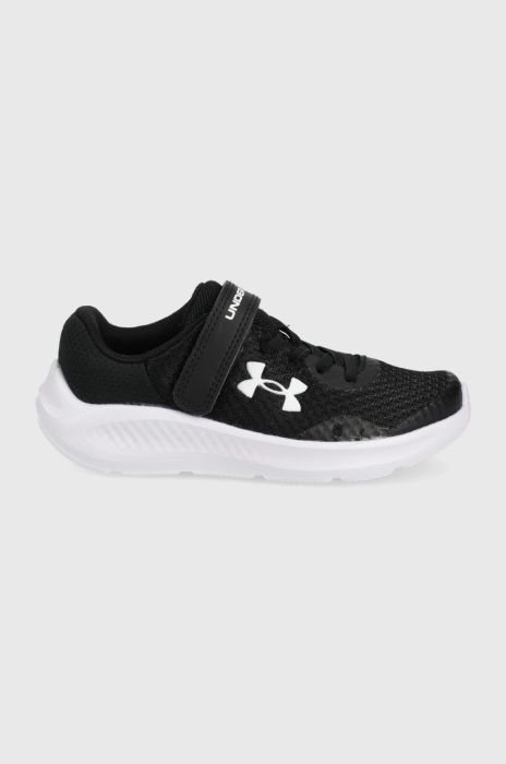 Дитячі черевики Under Armour 3024988 колір чорний Дитячі черевики Under Armour 3024988 колір чорний