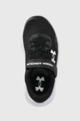 Дитячі черевики Under Armour 3024988 колір чорний Дитячі черевики Under Armour 3024988 колір чорний