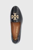 Шкіряні балетки Tory Burch Eleanor Loafer жіноче колір чорний Шкіряні балетки Tory Burch Eleanor Loafer жіноче колір чорний