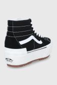 Кеди Vans UA SK8-Hi Stacked жіночі колір чорний VN0A4BTW5ZN1-BLACK Кеди Vans UA SK8-Hi Stacked жіночі колір чорний VN0A4BTW5ZN1-BLACK