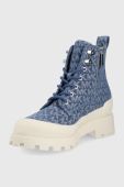 Кеди MICHAEL Michael Kors Payton Bootie жіночі колір блакитний