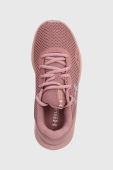 Бігові кросівки Under Armour Charged Pursuit 3 колір рожевий Бігові кросівки Under Armour Charged Pursuit 3 колір рожевий