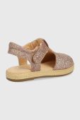 Дитячі сандалі UGG Emmery колір золотий Дитячі сандалі UGG Emmery колір золотий