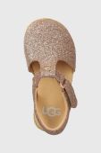Дитячі сандалі UGG Emmery колір золотий Дитячі сандалі UGG Emmery колір золотий