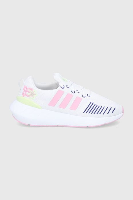 Дитячі черевики adidas Originals Swift Run GZ0798 колір білий