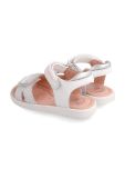 Дитячі шкіряні сандалі Garvalin колір срібний (2184760) Дитячі шкіряні сандалі Garvalin колір срібний (2184760)