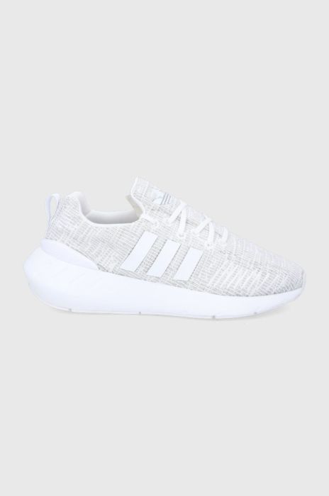 Дитячі черевики adidas Originals Swift Run GW8175 колір сірий Дитячі черевики adidas Originals Swift Run GW8175 колір сірий
