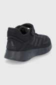 Дитячі черевики adidas Duramo GZ0637 колір чорний Дитячі черевики adidas Duramo GZ0637 колір чорний