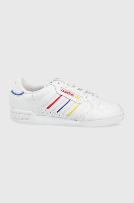 Дитячі черевики adidas Originals Continental 80 колір білий Дитячі черевики adidas Originals Continental 80 колір білий
