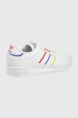 Дитячі черевики adidas Originals Continental 80 колір білий Дитячі черевики adidas Originals Continental 80 колір білий