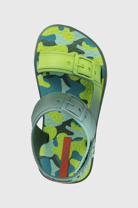 Дитячі сандалі Ipanema Brincar Pape колір зелений Дитячі сандалі Ipanema Brincar Pape колір зелений