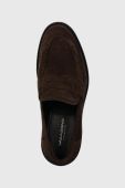 Замшеві мокасини Vagabond Shoemakers Alex M чоловічі колір коричневий