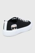 Кеди Karl Lagerfeld Kampus Iii чоловічі колір чорний