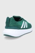 Черевики adidas Originals Swift Run GZ3501 колір зелений GZ3501-GREEN/WHT