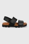 Шкіряні сандалі Camper Brutus Sandal чоловічі колір чорний Шкіряні сандалі Camper Brutus Sandal чоловічі колір чорний