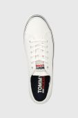 Кеди Tommy Jeans чоловічі колір білий Кеди Tommy Jeans чоловічі колір білий